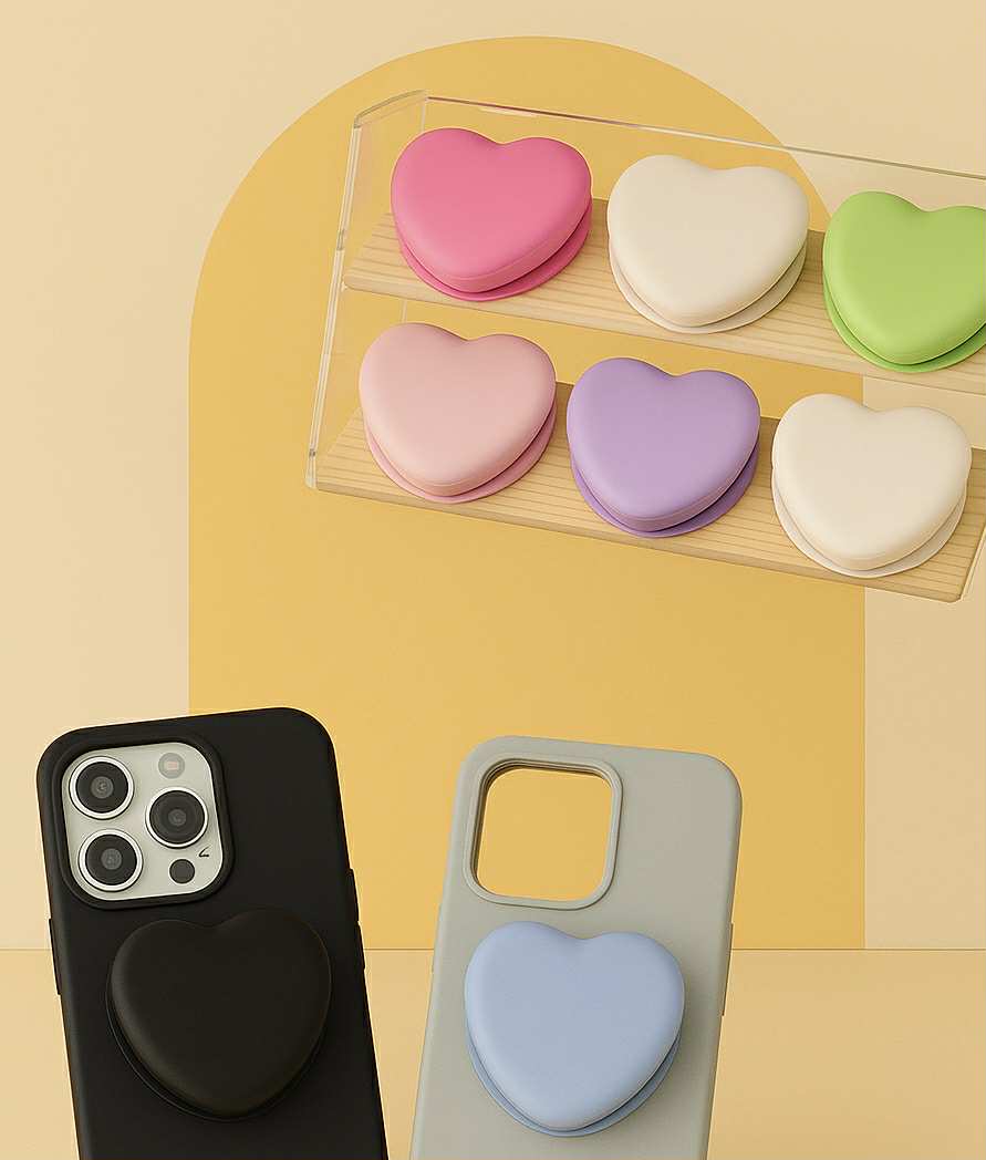 Heart Pop Socket for Kindle and more!